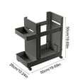 thumbnail image 3 of Yoga Mat Storage Basket,Rack Badminton Racket Storage, Household Trolley for Fitness Equipment, Multi-Purpose Organizer for Sports Gear, Foldable Storage Basket Applies to Home and Gym, 3 of 6