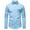 Light Blue, variant on Mens Shirts Under $10 Men's Slim Fit Stylish Embroidered Dress Shirts - Long Sleeve Button Down Formal Business Casual Work Shirts