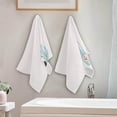 thumbnail image 4 of Easter Day Gnomes Hand Towels, Blue Green Pink Kitchen Towel Ultra Soft and Absorbent,Decorative Fingertip Face Towel for Bathroom Hotel, 2 PCS, 28.3"x 14.4", 4 of 5