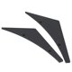 thumbnail image 2 of Set of 4 universal black front bumper spoilers, 2 of 4