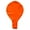 Orange, variant on Farfi 31inch Latex Big Thick Inflatable Balloon Wedding Birthday Ceremony Party Decor (Black)