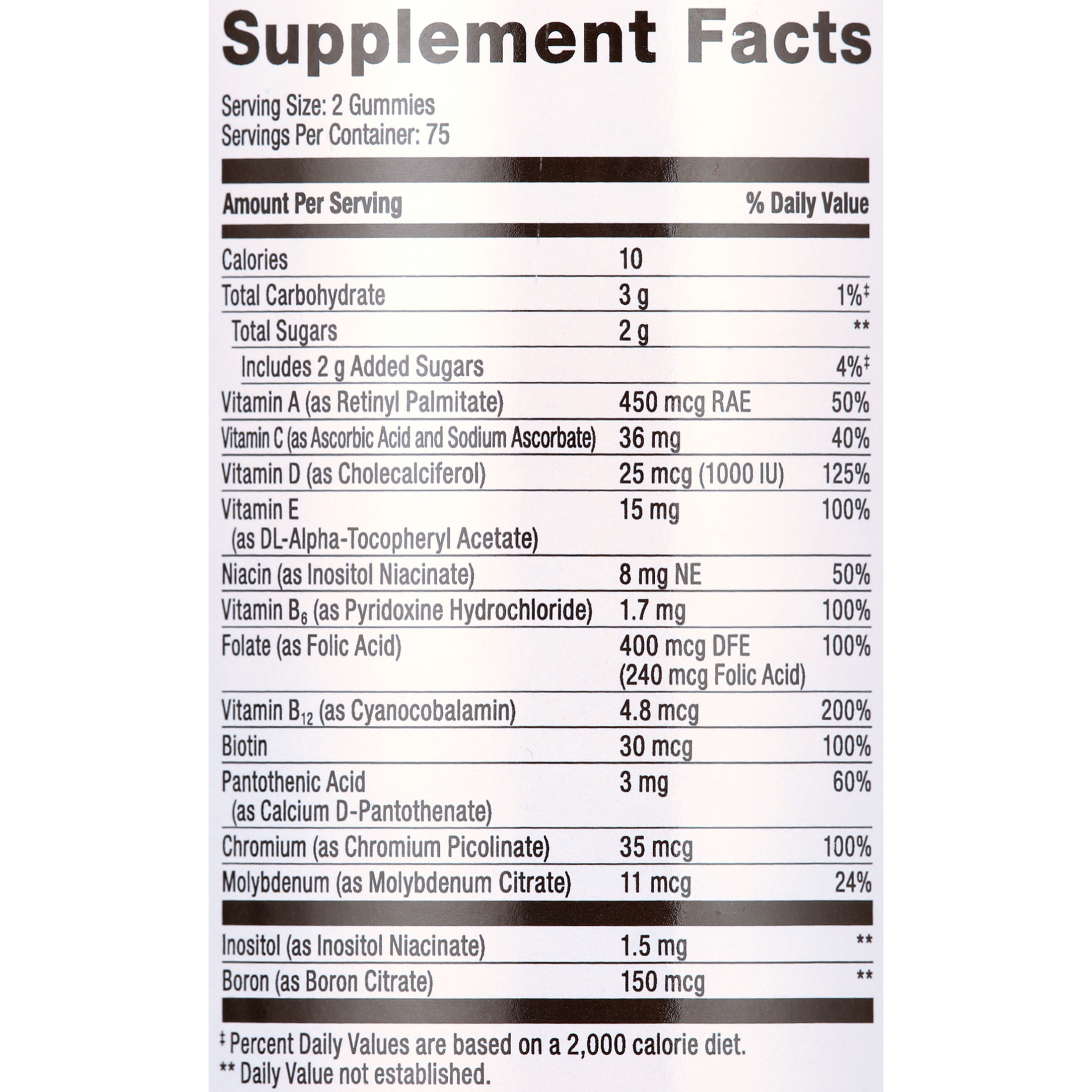 Equate Adult Multivitamin Gummies Immune Support photo 3