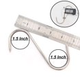thumbnail image 4 of 5 Inch 4mm Meat Hooks HONSHEN S-Hook Stainless Steel Meat Processing Butcher Hook Pot Hooks, 4 of 4