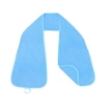 thumbnail image 1 of Bufanda babero para adultos, práctica y moderna para comer, impermeable y versátil. Azul claro, 1 of 9