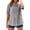 Grey, variant on Womens Tops, Embroidered Linen Top, Retro Summer Vacation Blouse Shirts for Women Blue XXL