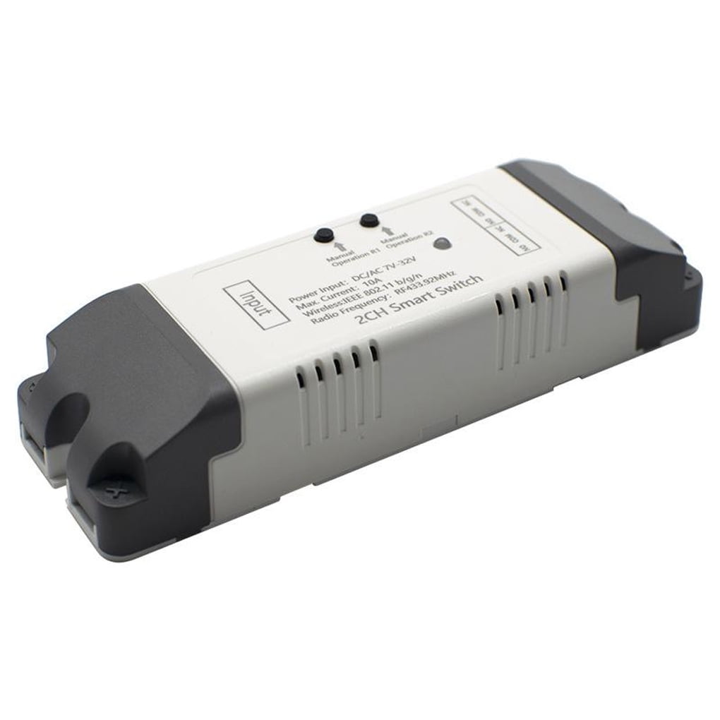 Interruptor WiFi Inteligente Con Sensor De Temperatura/humedad - Control Por App Y Voz, Automático O Manual