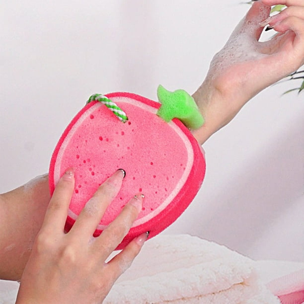 Fresas Melón Nanoscale Esponja Paño Utensilios de cocina Limpieza del hogar Bloque de esponja para lavar platos Lavado de autos Paño para zapatos