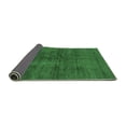 thumbnail image 2 of Ahgly Company Indoor Rectangle Abstract Emerald Green Modern Area Rugs, 2' x 3', 2 of 4
