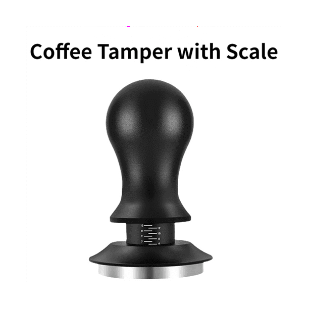 58mm Coffee Tamper Adjustable Depth with Scale Espresso Springs