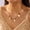 Color2, variant on NICKSUN Gold Ocean Charm Choker Necklace, Dainty Paperclip Chain Collarbone Jewelry with Starfish, Conch, Seashell, Octopus & Palm Tree Pendants, Trendy Elegant Coastal Vacation Accessories
