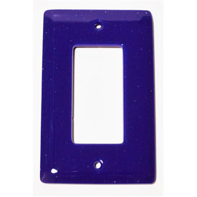 Aquila Art Glass WP1030-1GD Deep Cobalt Blue 1 Gang Decora
