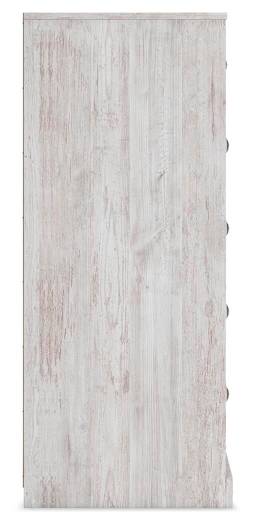 Signature Design by Ashley Casual Paxberry Chest of Drawers, Whitewash
