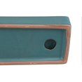 thumbnail image 1 of Ceramic Coffin Incense Burner Relieve Pressure Hollow Out Heat Resistant Rectangular Incense Box Burner for Meditation Green, 1 of 3