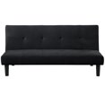 thumbnail image 2 of Serta Ellison Convertible Sofa in Black Fabric Upholstery, 2 of 6