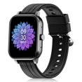 thumbnail image 1 of Deportes Smart Watch Ritmo cardíaco Presión arterial Oxígeno Reloj de pulsera Llamada Mensaje Recordatorio Control remoto Música Muñeca Interactiva Negro sweethay EL005781-01B, 1 of 7