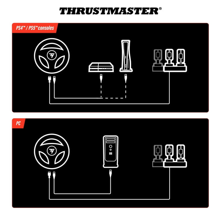 Thrustmaster T98 Racing Wheel and Pedal Set photo 8
