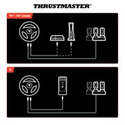 Thrustmaster T98 Racing Wheel and Pedal Set for PS5, PS4 & PC – Officially Licensed by Ferrari, Gaming Steering Wheel, Driving Wheel Set