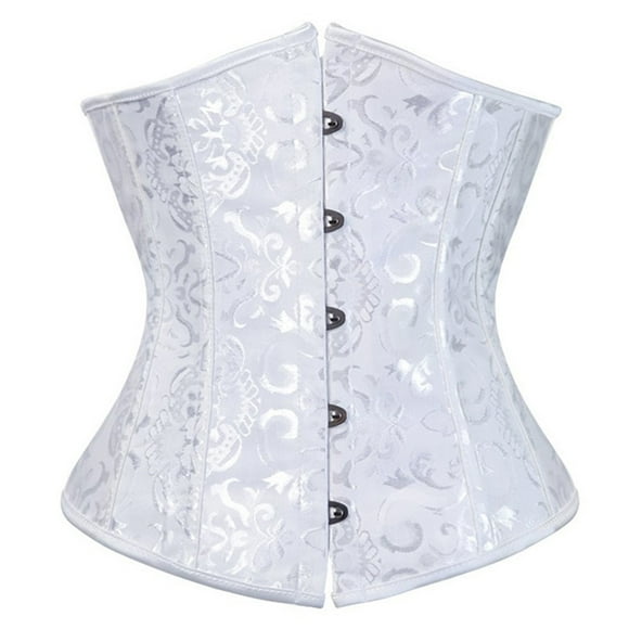 outfmvch lingerie for women womens floral trim corset overbust waist cincher bustier top underwear women