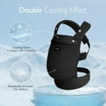 thumbnail image 5 of Momcozy Breathable Mesh Baby Carrier, Ergonomic and Lightweight Infant Carrier for 7-44lbs with Enhanced Lumbar Support, All Day Comfort for Hands-Free Parenting, 5 of 9