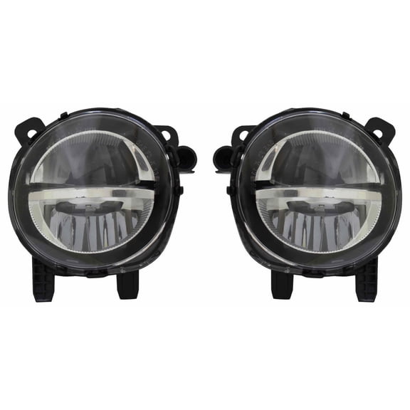 For BMW 320i/328d/328i/335i/340i Fog Light 2012-2018 Pair Driver and Passenger Side LED CAPA Certified For BM2592153 | 63177315559