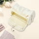 thumbnail image 2 of 1 Pc Bolsa de Maquillaje Multifuncional para Mujeres para Vacaciones y Viajes de Negocios PU Beige, 2 of 3