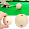 thumbnail image 2 of OTVIAP Billiard Accessory,Practice Cue Ball,57.2mm Pool Standard Training Ball Dot‑Spot Practice Cue Ball Billiard Accessory, 2 of 8