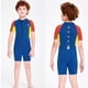 thumbnail image 5 of Greeniant Trajes de neopreno para niños de 2,5 MM, traje de buceo con protección solar, pantalones de manga corta, traje de baño para Deportes acuáticos naranja XL, 5 of 6