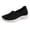 Black, variant on NOKIO Walking Shoes for Women S𝗅ip On Sneakers Breathable Knit Mesh Shoes with Soft Sole, Closed Round Toe Sneakers Comfortable Hands-Free L𝗈afers Shoes Wide Width Lightweight Sport Shoes