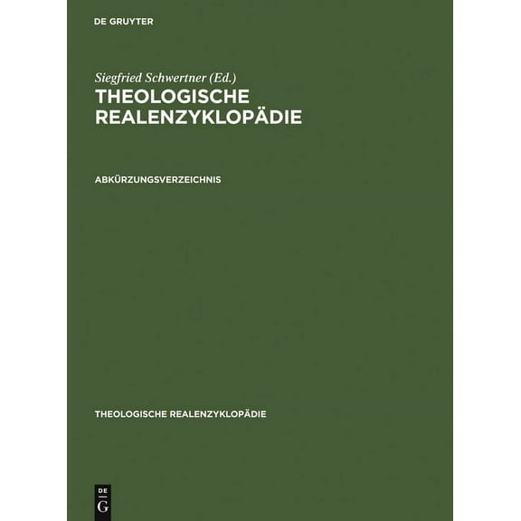 Abkürzungsverzeichnis, (Hardcover)