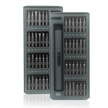 Electric Screwdriver, 49-In-1 Cordless Precision Screwdriver Set with 48 Magnetic Bits Rechargeable Mini Screwdriver Set for Phone Laptop Camera Watch