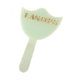 thumbnail image 1 of Espejo de mano para maquillaje, acrílico premium, compacto, herramienta de extensión de pestañas con asa, espejo de mano para niñas, mujeres, hogar y Verde, 1 of 8