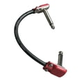 thumbnail image 2 of Tachiuwa 6 inch Guitar Patch Cable Versatile Usage Durable Flexible Slip Resistant Design Red, 2 of 8