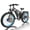 blue, variant on Dual Motor Electric Bike for Adultse,60V/25Ah, 8000W Motor Full Suspension 50MPH High-Speed,26'' Fat Tire Electric Bike,Hydraulic Brakes,for Adults off-Road Commuting