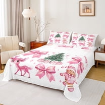 Castle Fairy Bow Gingerbread Sheet Set, King, 4-Piece