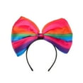 thumbnail image 4 of OFFIGAM Multi-Color Party Hair Hoop with Bowknot Design, Ideal for Fun Decoration and Photo Props Cloth Accessory, 4 of 8