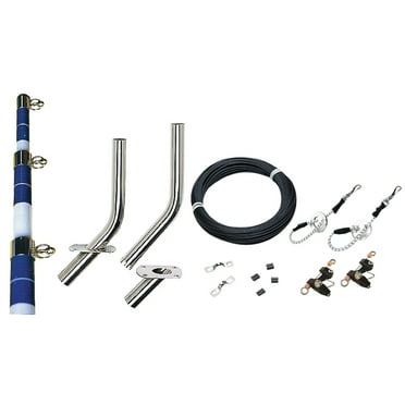Seachoice 88251 Outrigger Kit-15' White/Blue-Complete