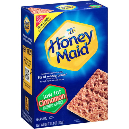 Nabisco Honey Maid Low Fat Cinnamon Graham Crackers, 14.4 ...