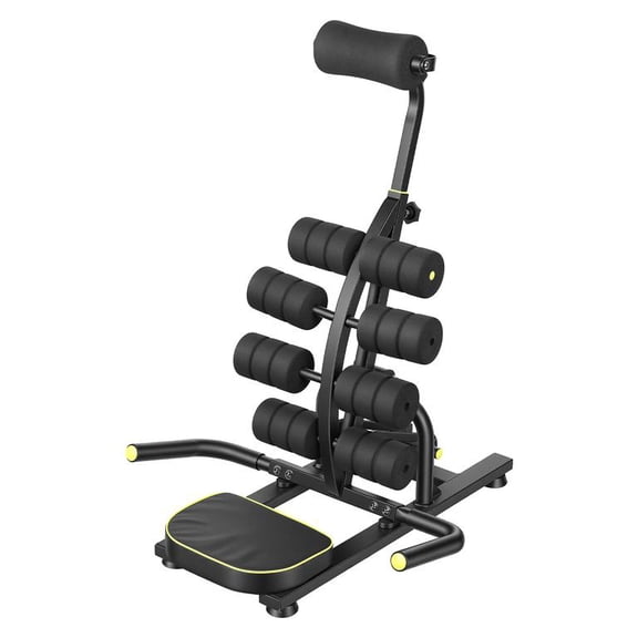 Back Stretcher, 330 LBS Capacity, Ergonomic Lumbar & Coccyx Curves, Safe Inversion, Heavy Duty Metal, Full Back Muscle Stretch, Fatigue & Pain Relief, Home Gym