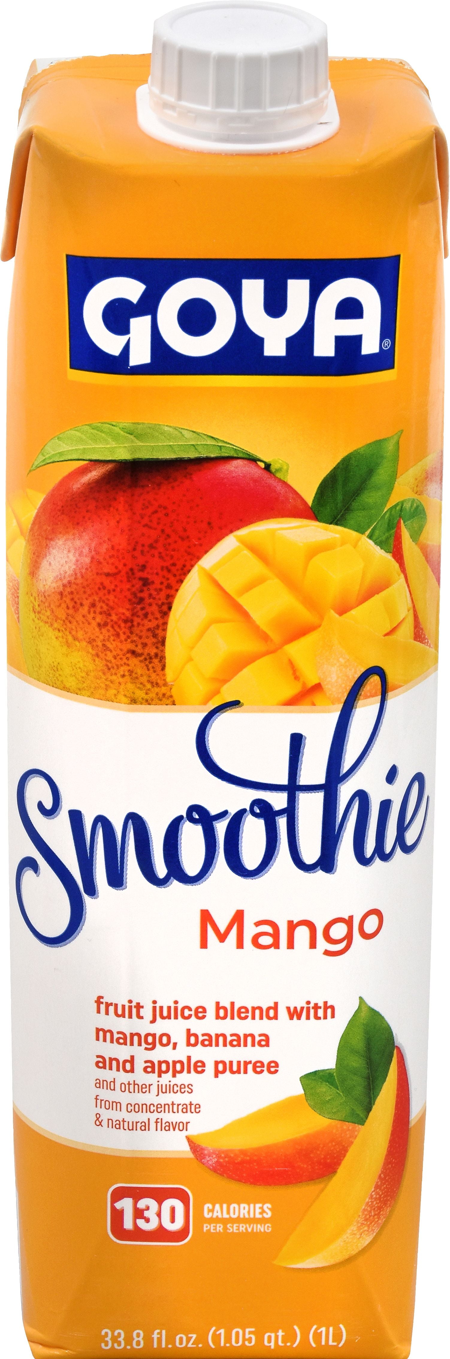 Goya Smoothie Mango, Beverage, 33.8 fl oz Carton