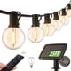 thumbnail image 1 of Cadena de luces adicionales para exteriores con energía solar de 25 pies con control remoto, 1 of 8