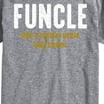 thumbnail image 3 of Instant Message - Funcle Definition - Men's Short Sleeve Graphic T-Shirt, 3 of 6