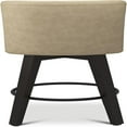 Counter Height Swivel Bar Stool Upholstered Fabric Counter Kitchen