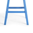 thumbnail image 5 of WestinTrends Malibu HDPE Outdoor Patio 29" Bar Stool Saddle Seat, Pacific Blue, 5 of 14