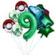 thumbnail image 1 of Globo de Pokémon Pikachu de 7 piezas, suministros de decoración para fiesta de cumpleaños, Squirtle Bulbasaur, figuras de regalo, 1 of 2