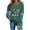 Y224-Army Green, variant on Ichuanyi Womens Christmas Long Sleeve Crewneck Sweatshirts Christmas Cute Print Casual Pullover Tops