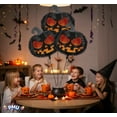 thumbnail image 6 of PMU Halloween Scary Pumpkin 22 Inch Mylar Balloon (10/pkg) Pkg/1, 6 of 7