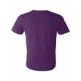 thumbnail image 3 of Unisex Poly-Cotton Short-Sleeve T-Shirt - TEAM PURPLE - S, 3 of 5