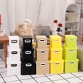 thumbnail image 2 of 3pcs/Set Simulation Storage Box 1:12 Miniature Scale Three-Piece Stacking Design Smooth Edges Safe Play Storage Organizer Dollhouse Accessory, 2 of 8