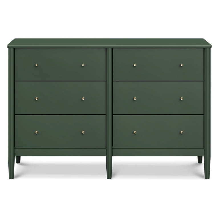 green emerald velvet dress Reagan 6 Drawer Dresser Deep Green