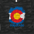 thumbnail image 4 of Inktastic Graffiti Colorado State Flag Women's T-Shirt, 4 of 5